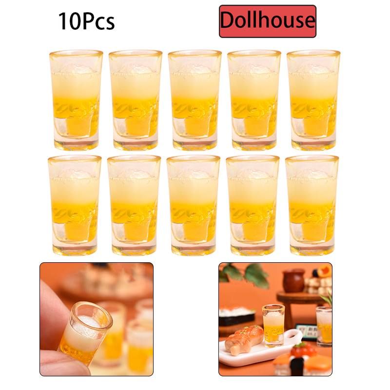 Wine Beer & Deli Reviews - 10pcs Miniature Toy Kitchen Beer Drinking