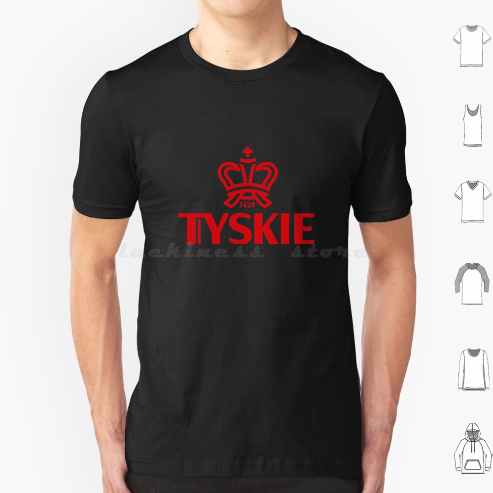 Wine Beer Rum - Tyskie T Shirt Big Size 100%