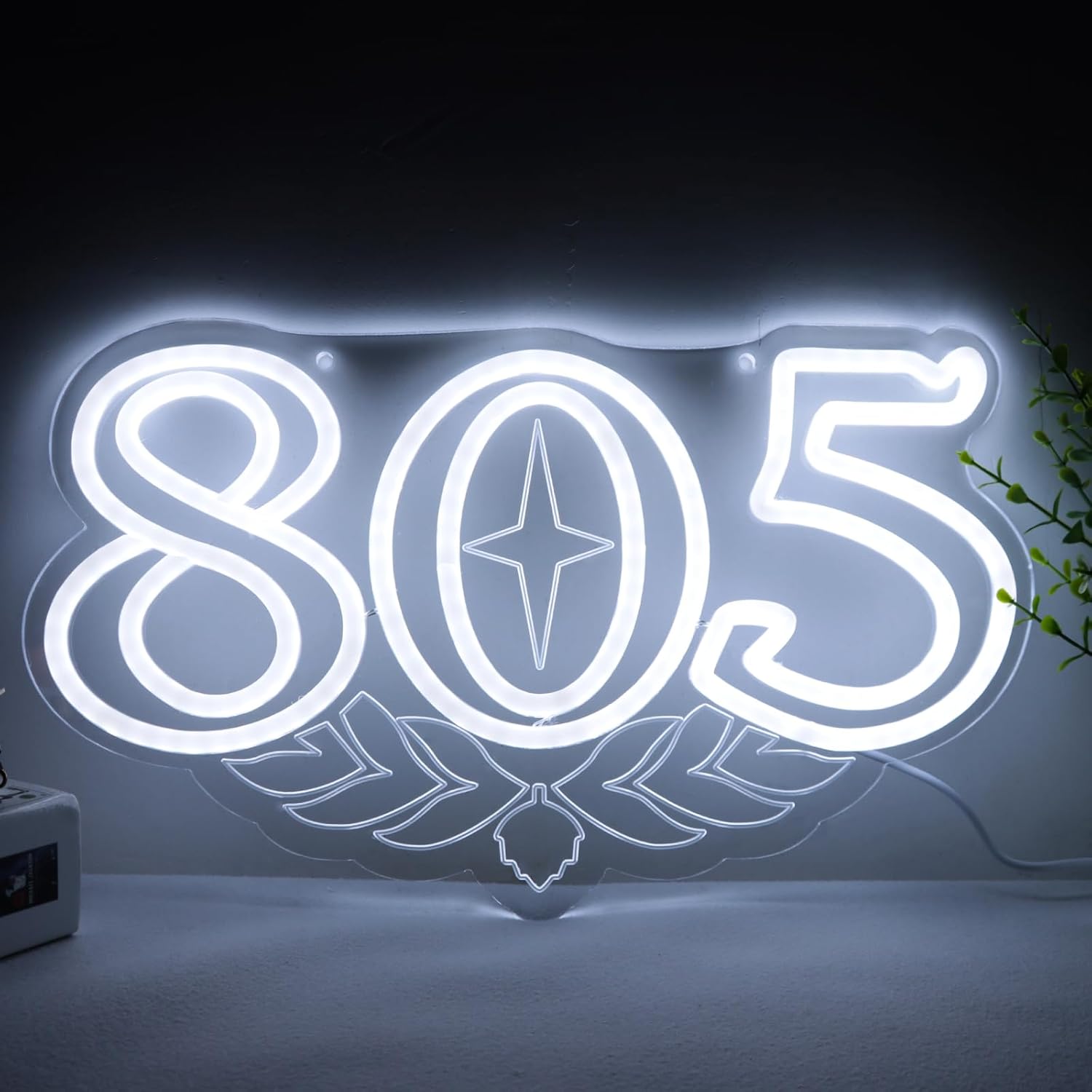 Beer & Wine Grab - 805 Neon Sign Beer Bar Art