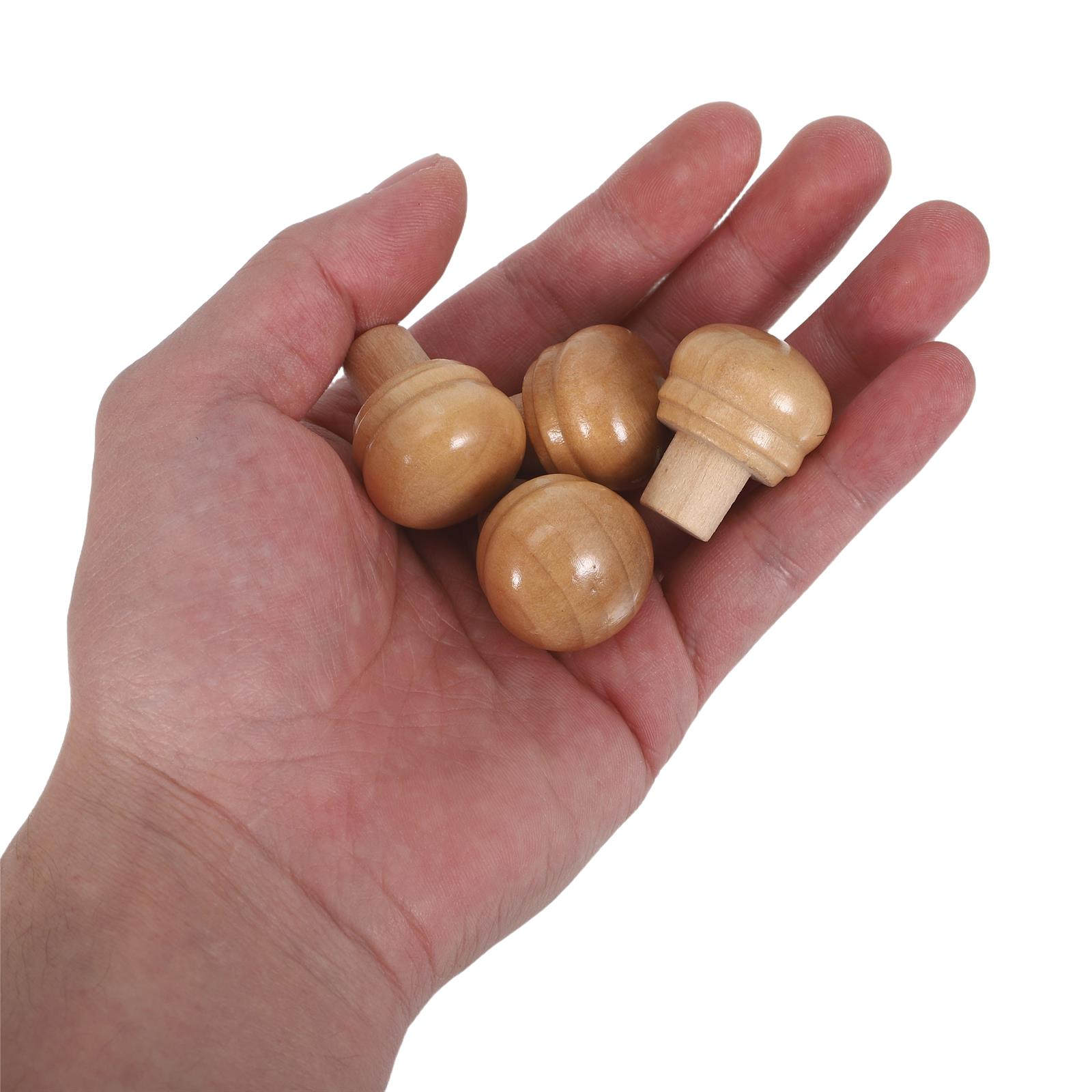 Wine Beer The Whiskey - 4Pcs Natural Oak Barrel Cork Stopper