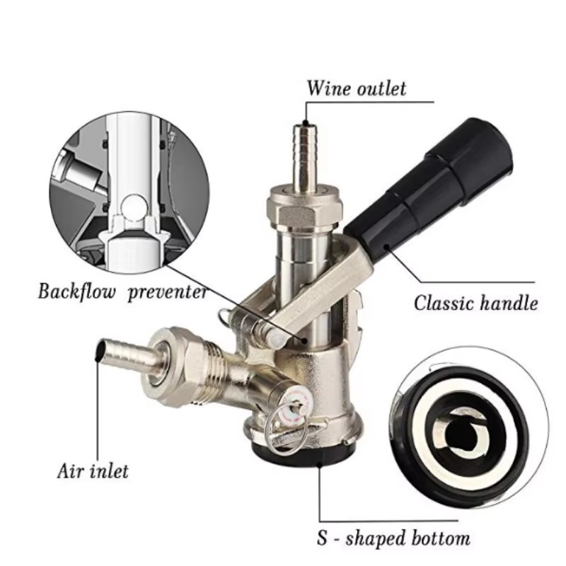 Keg Coupler Draft Beer Dispens – Wine Draft Beer Bewertung und Preis