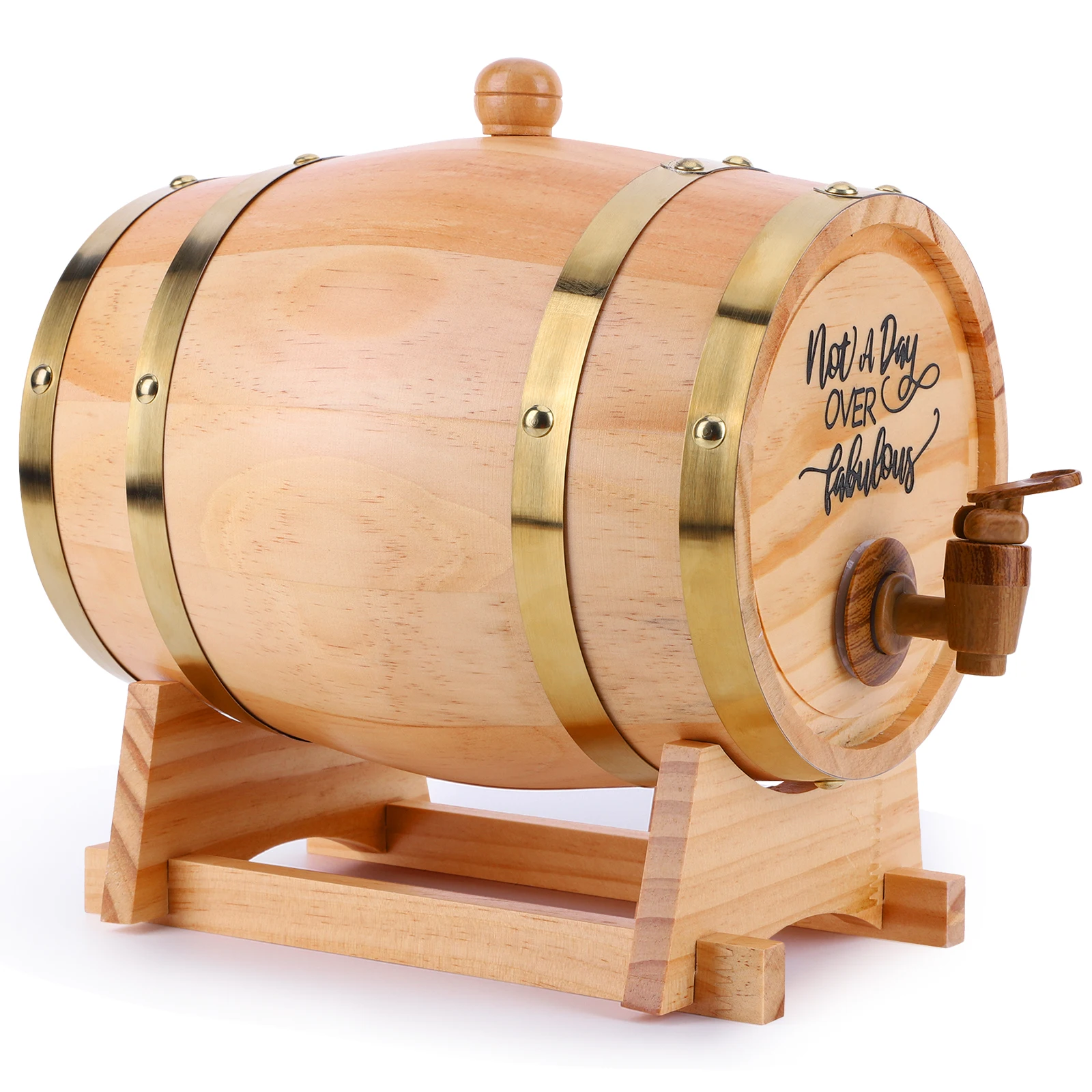 3L Wooden Whiskey Barrel with  – Wine Beer Rum Bewertung und Preis
