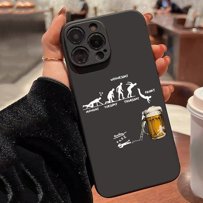 Creative Beer-Themed Phone Cas – Beer & Wine Grab Bewertung und Preis