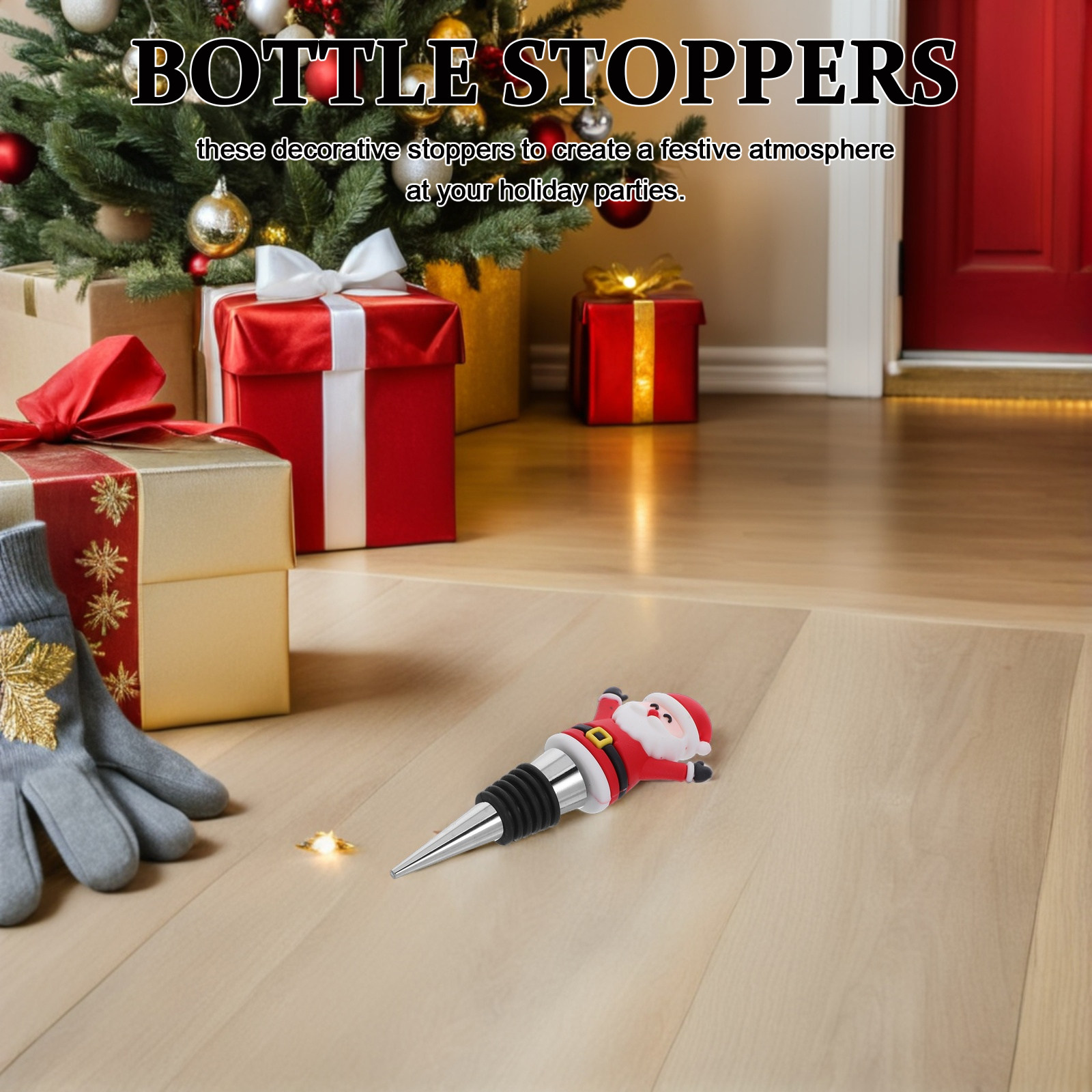 4Pcs Festive Wine Bottle Stopp – Wine Beer Festival Bewertung und Preis