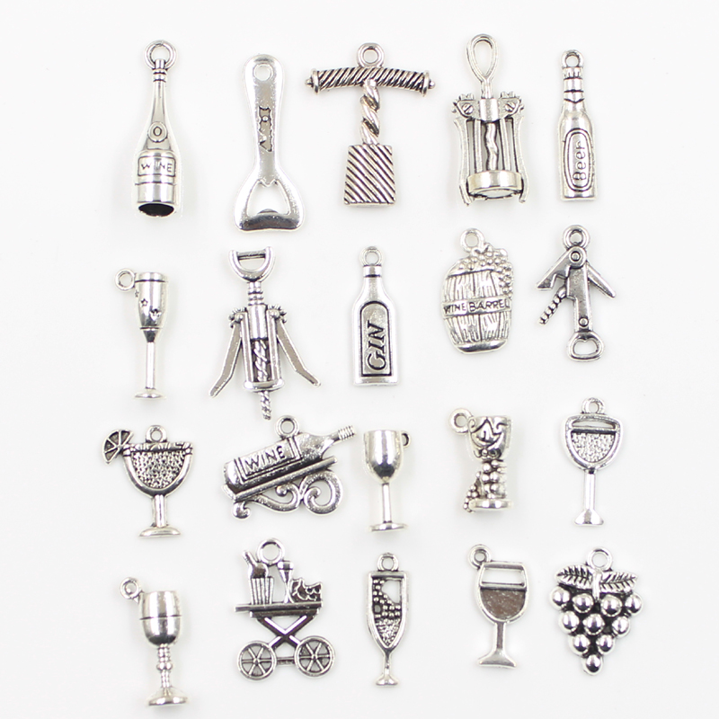 30pcs Charms Beer Barrel Grape – Wine Beer Photo Bewertung und Preis
