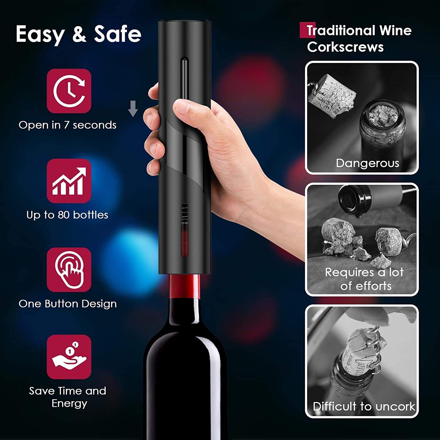 Electric Red Wine Openers Auto – Wine Opener Electric Bewertung und Preis