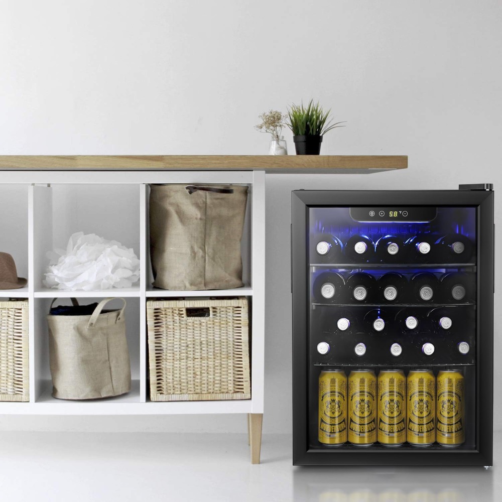 16 Bottle Wine Cooler/Cabinet  – Wine Beer Mini Fridge Bewertung und Preis