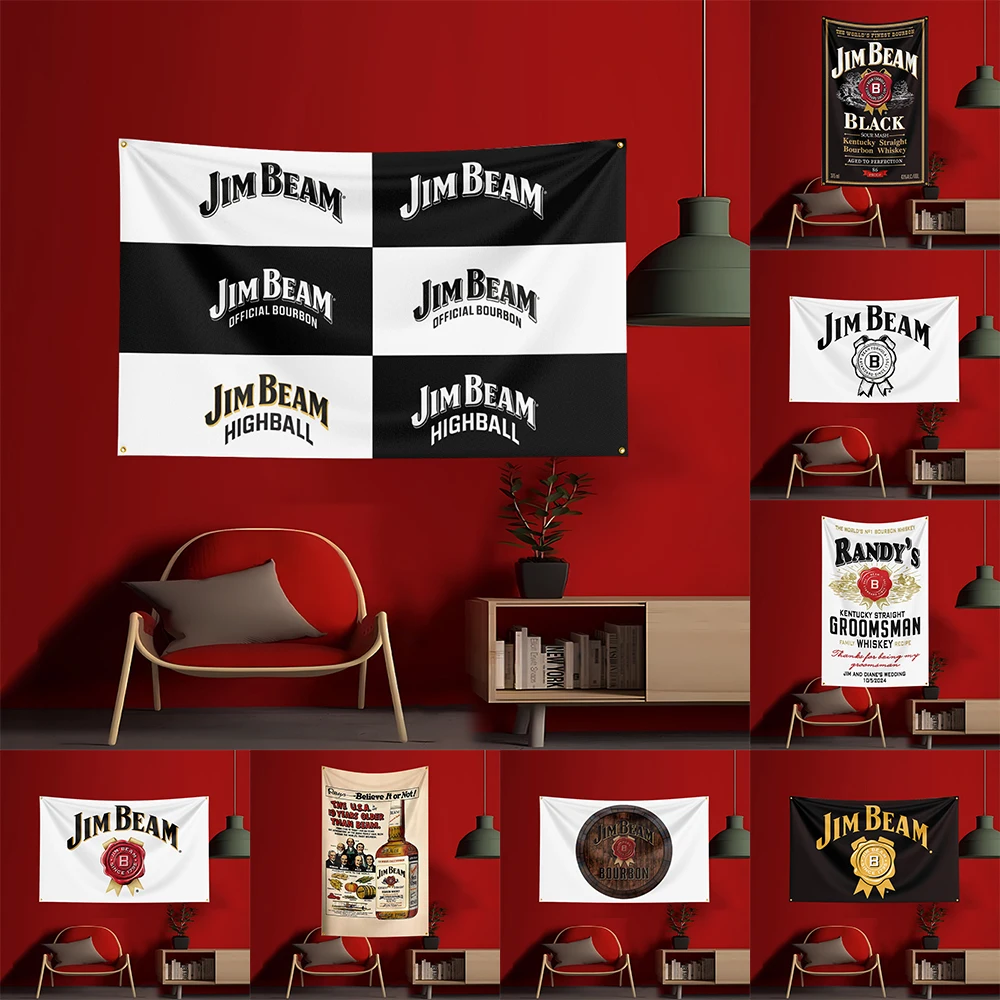 90X150CM Whisky-J-jim beams Fl – Wine Beer Rum Bewertung und Preis