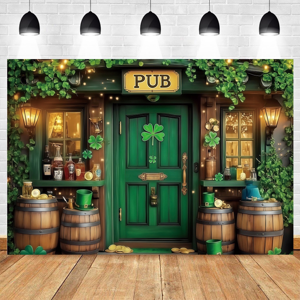 St. Patrick's Day Backdrop Ban – Wine Beer Festival Bewertung und Preis