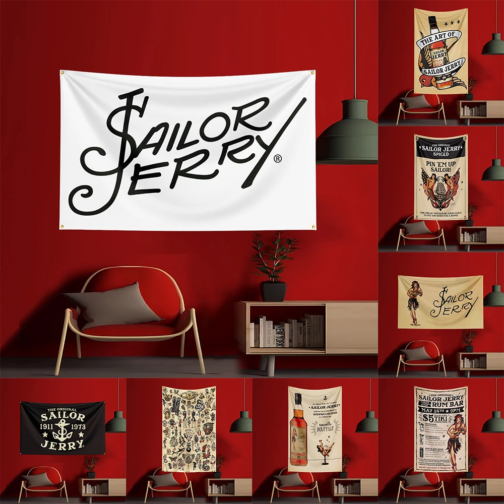 90X150CM S-Sailor Jerrys rum F – Wine Beer Rum Bewertung und Preis
