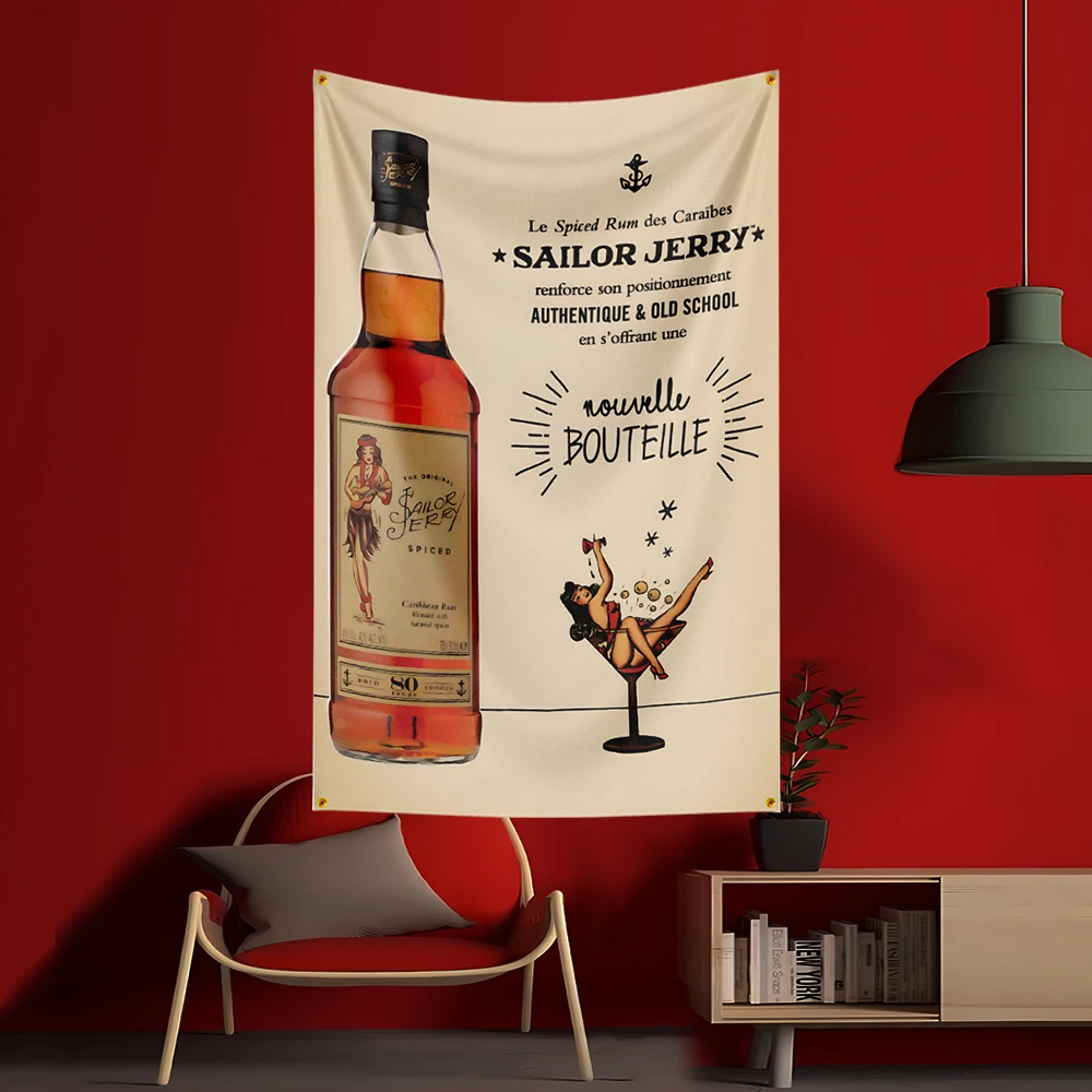 90X150CM S-Sailor Jerrys rum F – Wine Beer Rum Bewertung und Preis