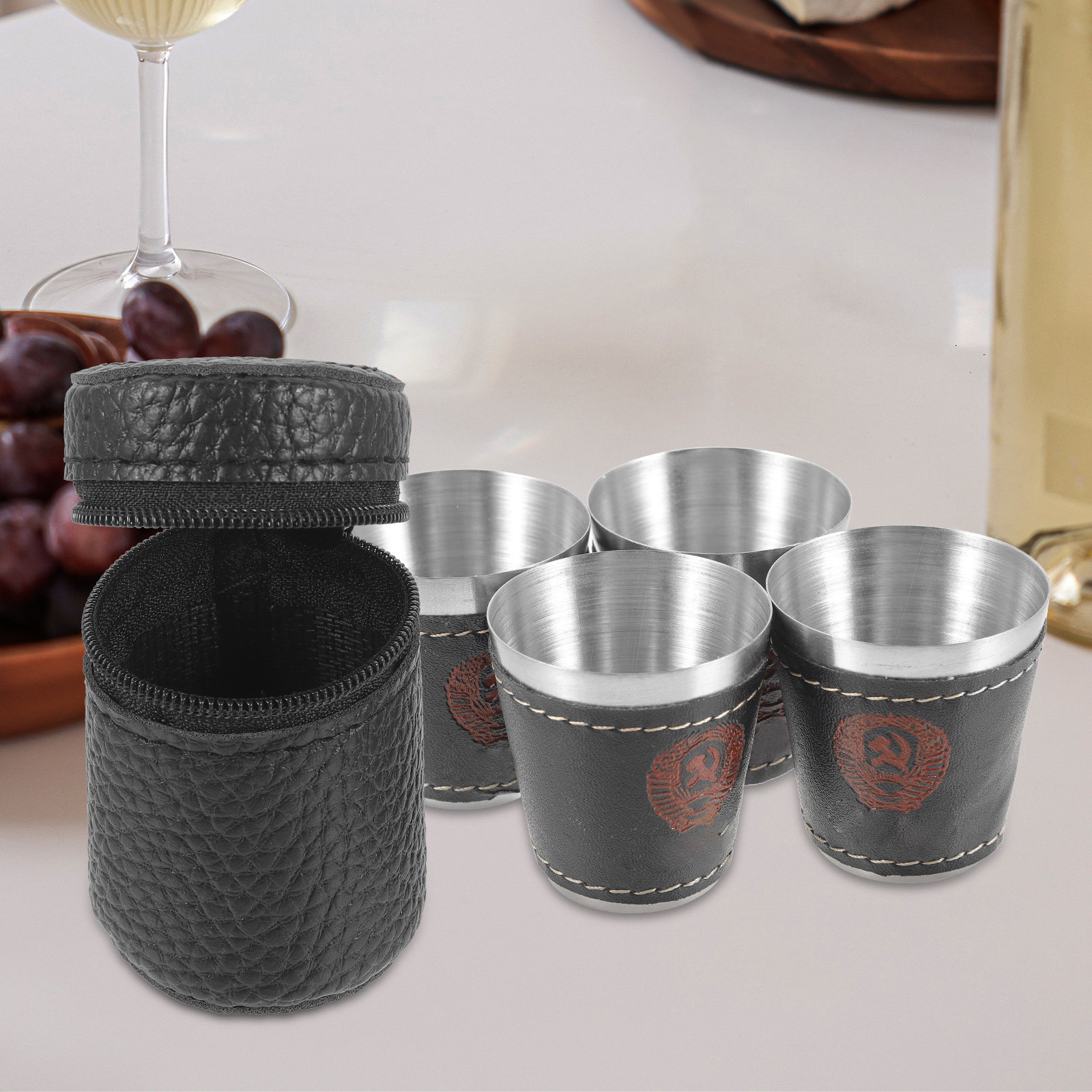 1Set Stainless Steel Wine Cup  – Wine Beer The Whiskey Bewertung und Preis