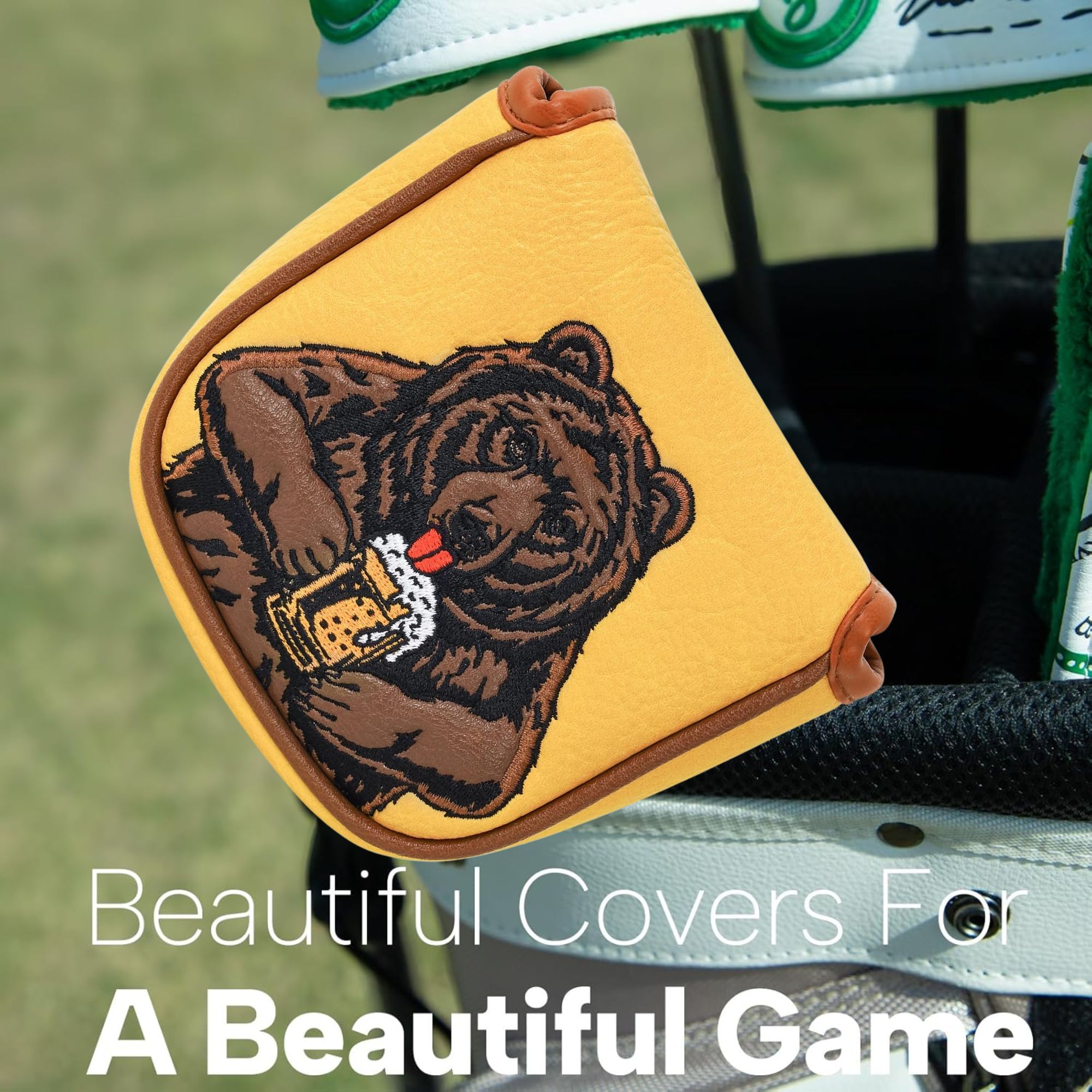 Golf Club Head Cover Golf Head – Beer & Wine Grab Bewertung und Preis