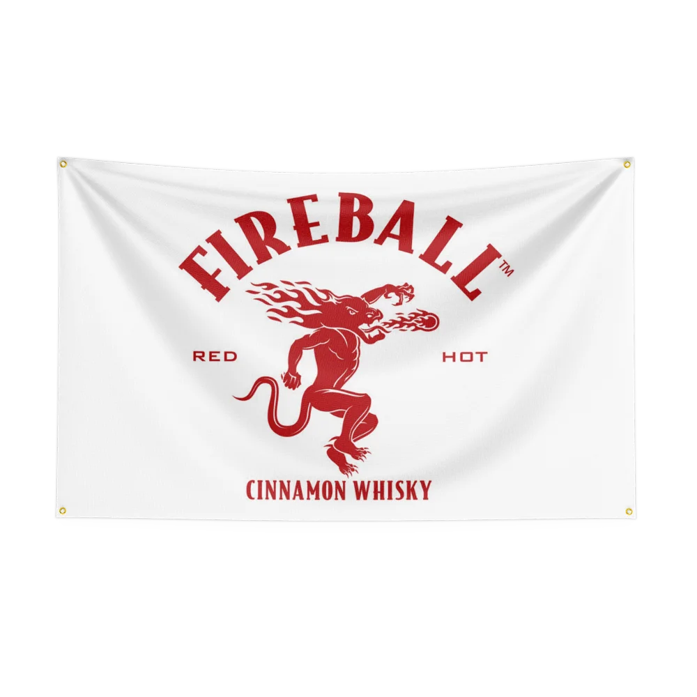 3×5ft whisky-f-fireballs Flag  – Wine Beer Rum Bewertung und Preis