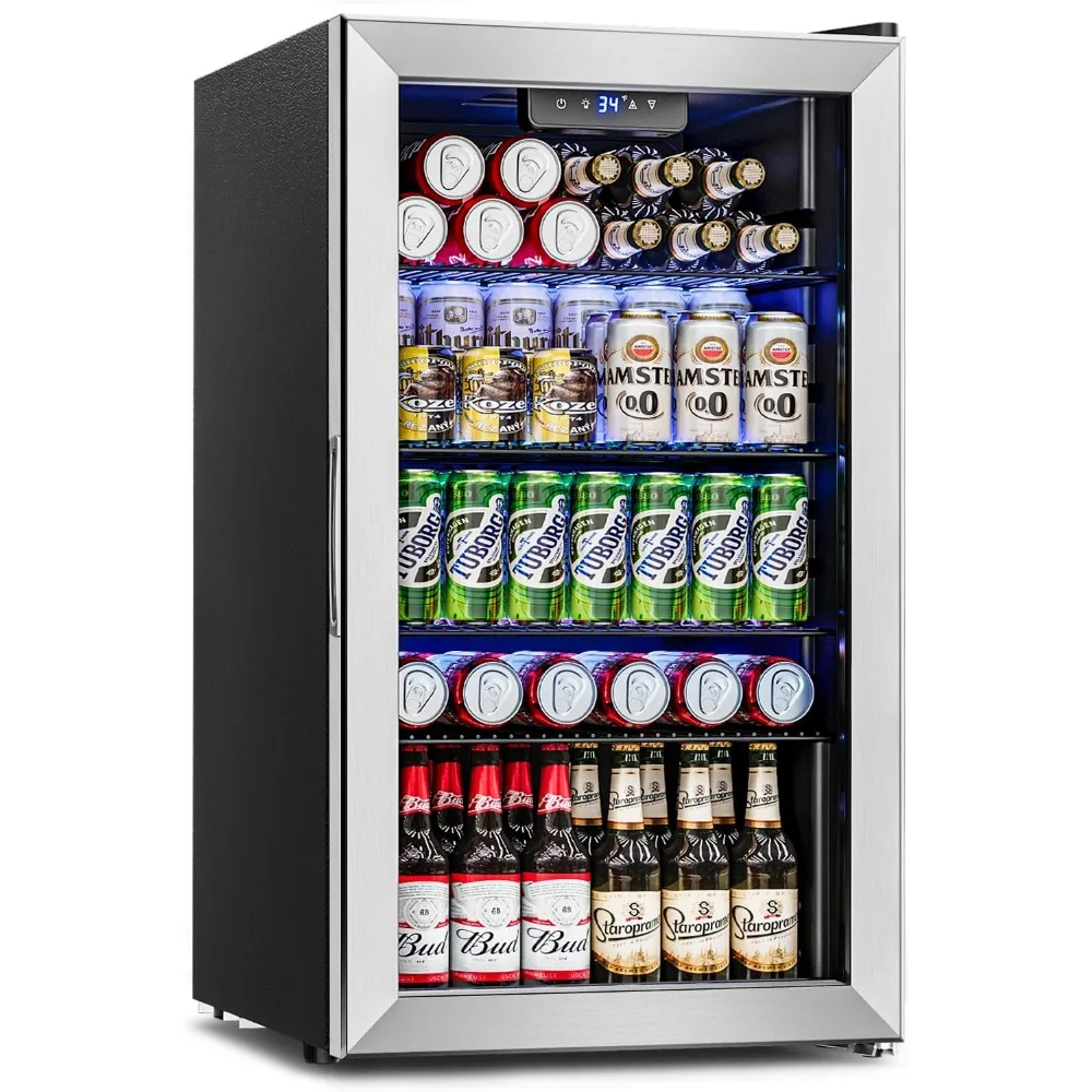 Beverage Refrigerator Cooler - – Wine Beer Mini Fridge Bewertung und Preis