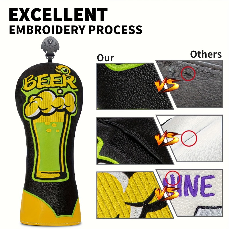 Golf Club Head Cover - Beer Mu – Beer & Wine Grab Bewertung und Preis