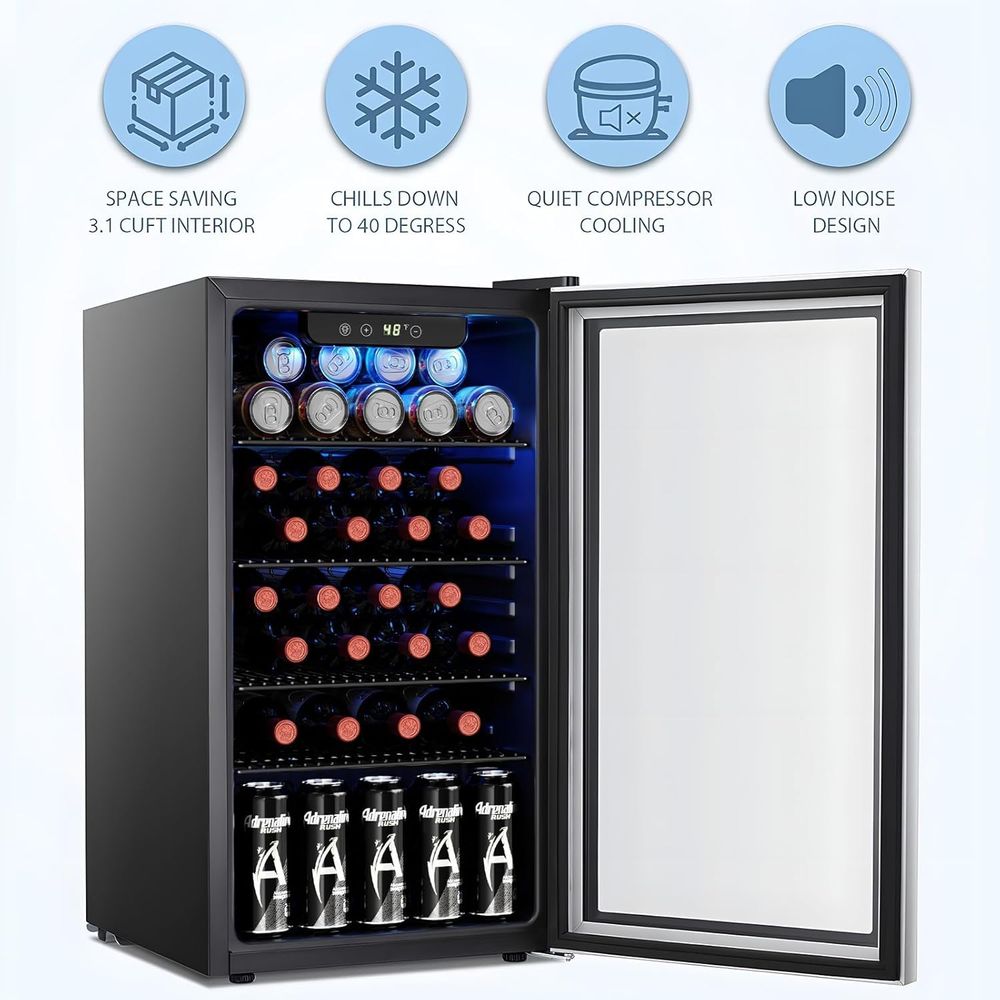 26 Bottle 130 Can Wine Cooler  – Wine Beer Mini Fridge Bewertung und Preis