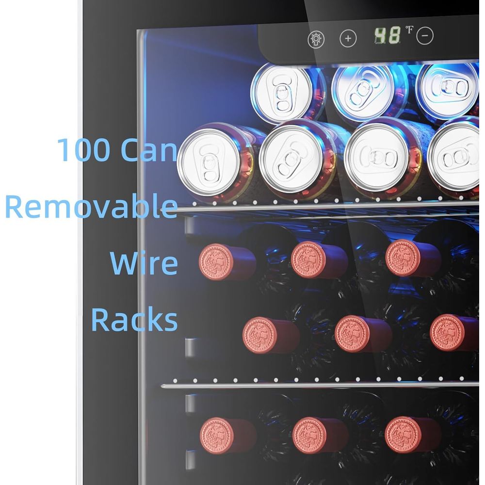 26 Bottle 130 Can Wine Cooler  – Wine Beer Mini Fridge Bewertung und Preis