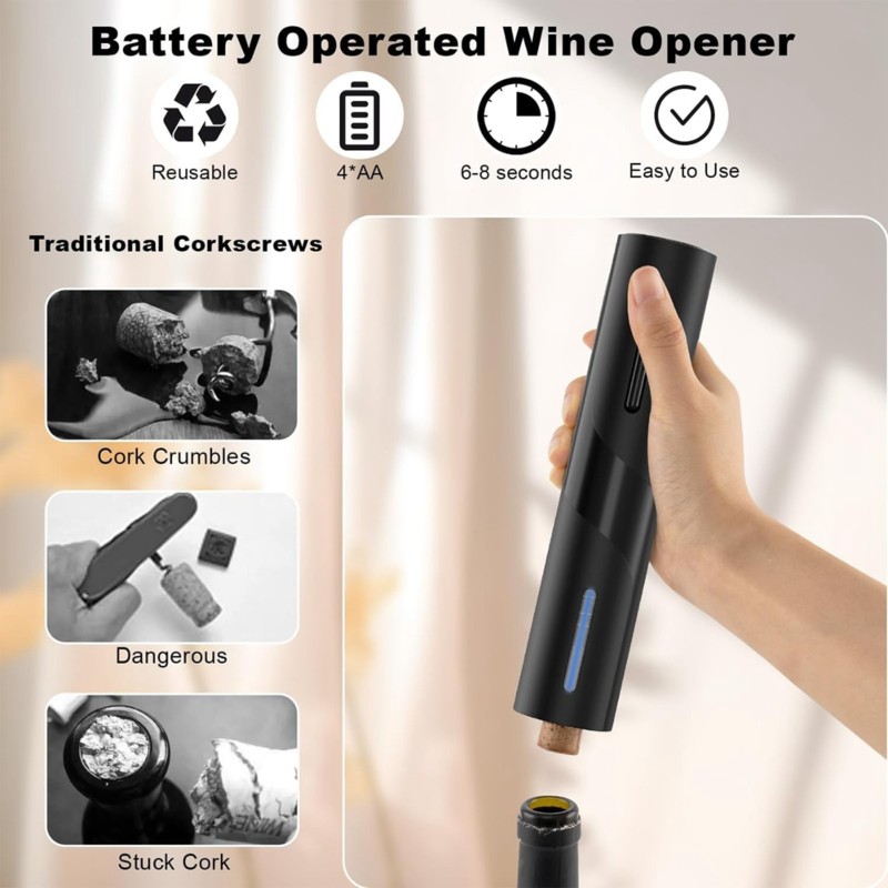 [NEW!N92R】 Portable Automatic  – Wine Opener Electric Bewertung und Preis