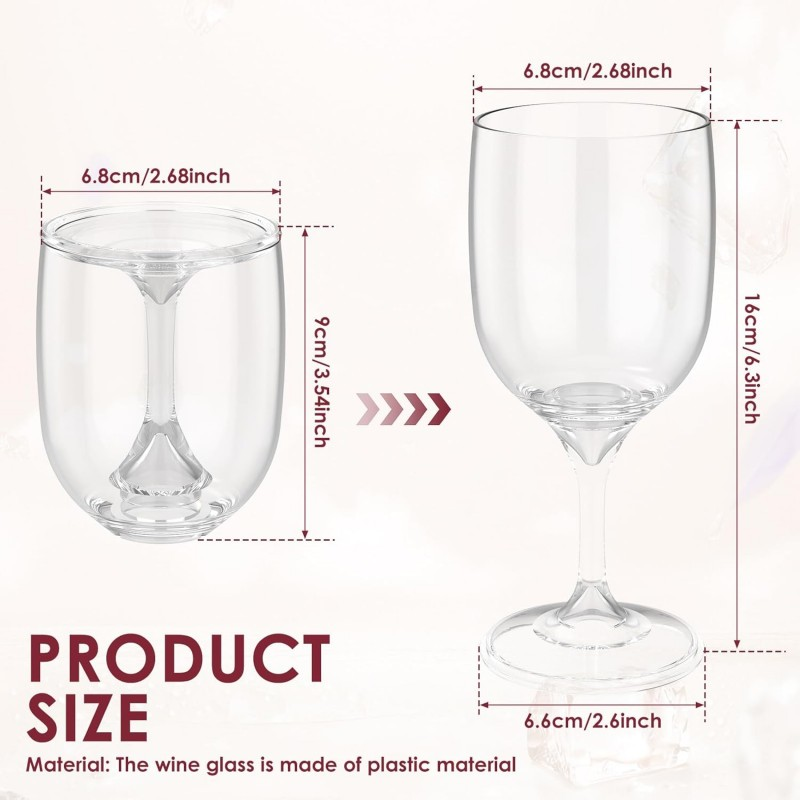 Folding Wine Glass Transparent – Wine & Beer Emporium Bewertung und Preis