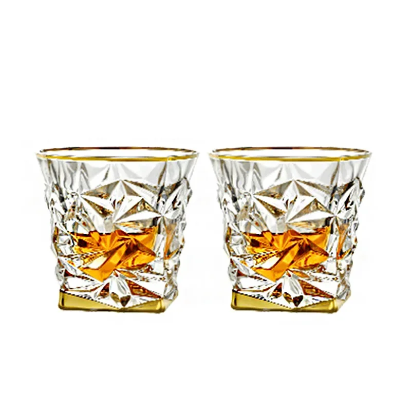 Crystal glass gold-painted whi – Wine Beer Pairing Bewertung und Preis