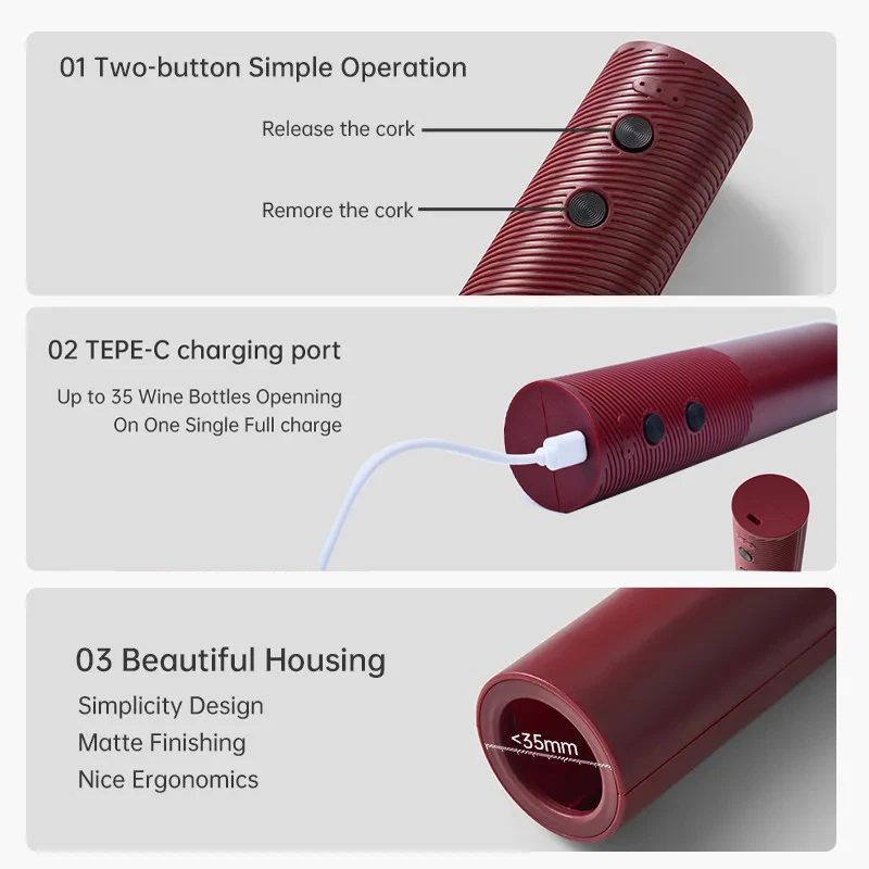 HOMEFISH Electric Wine Bottle  – Wine Opener Electric Bewertung und Preis