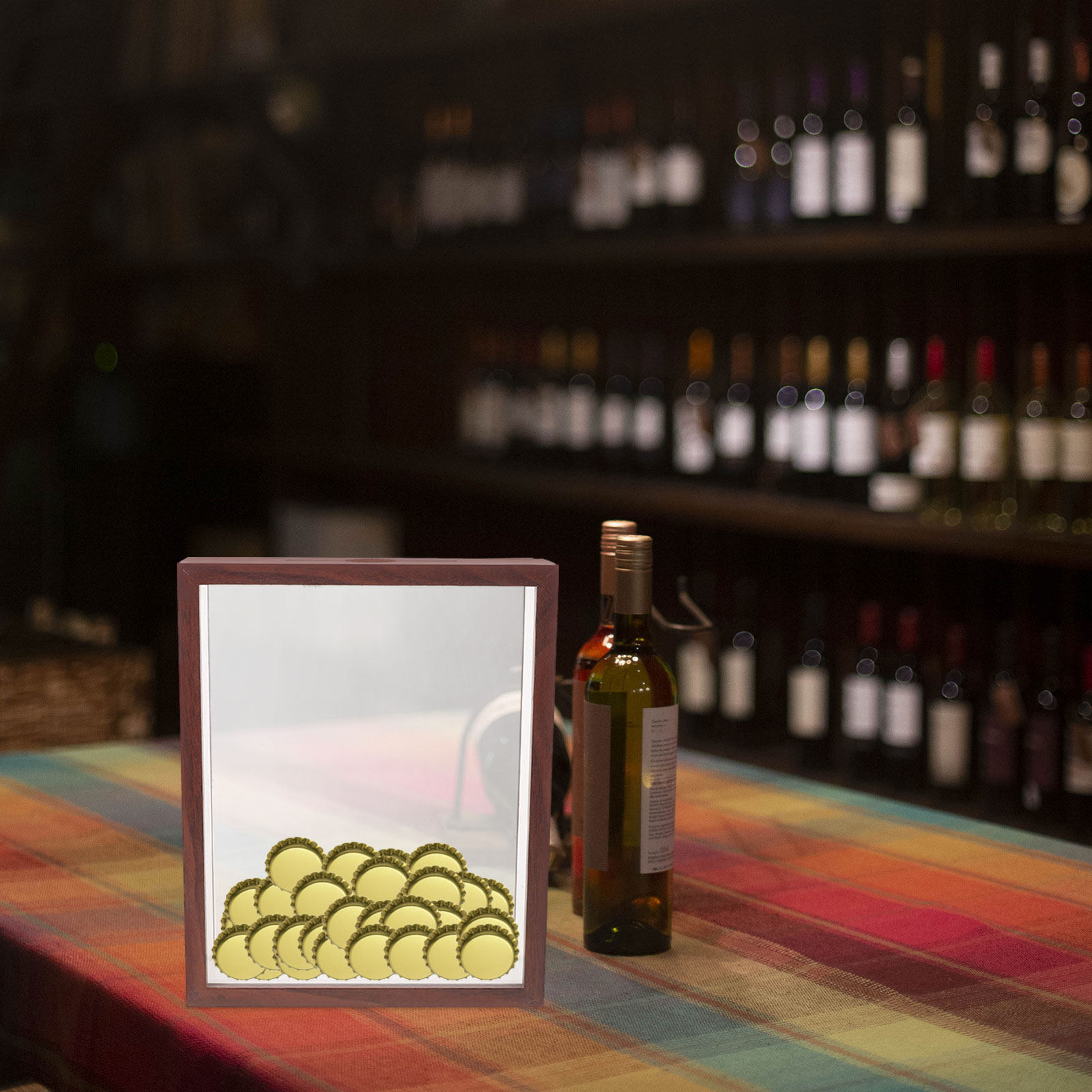 Beer Cap Shadow Box Slot Top L – Wine Beer Photo Bewertung und Preis