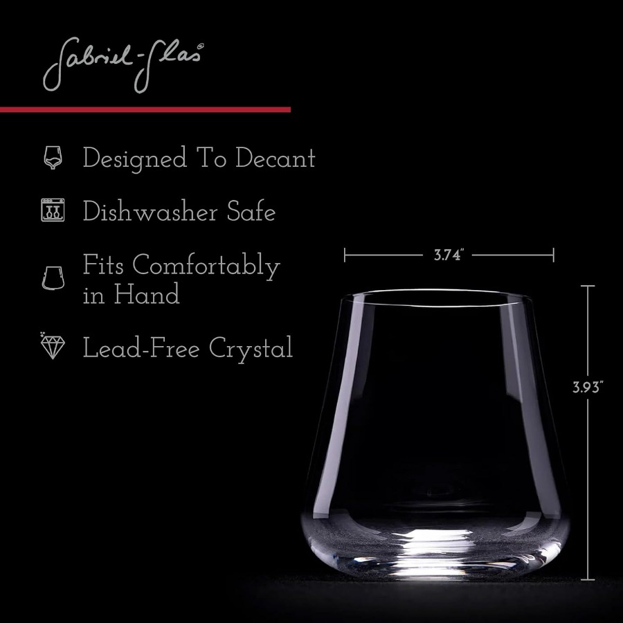 Stemless Crystal Wine Glasses  – Wine Beer The Whiskey Bewertung und Preis