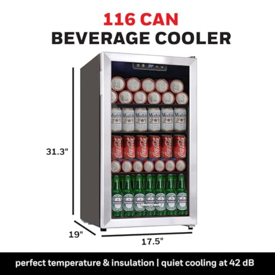 Beverage Refrigerator and Cool – Wine Beer Mini Fridge Bewertung und Preis