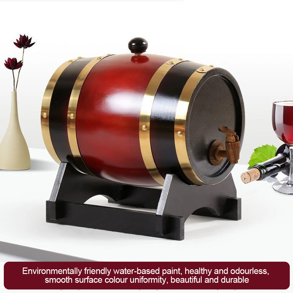 3L Wine Barrel With Faucet For – Wine Beer Rum Bewertung und Preis