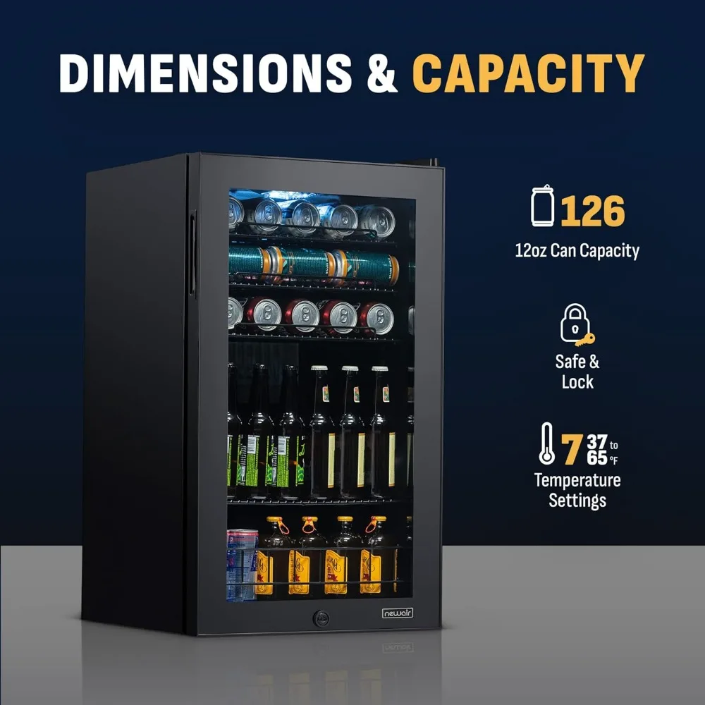 126 Can Beverage Refrigerator, – Wine Beer Mini Fridge Bewertung und Preis