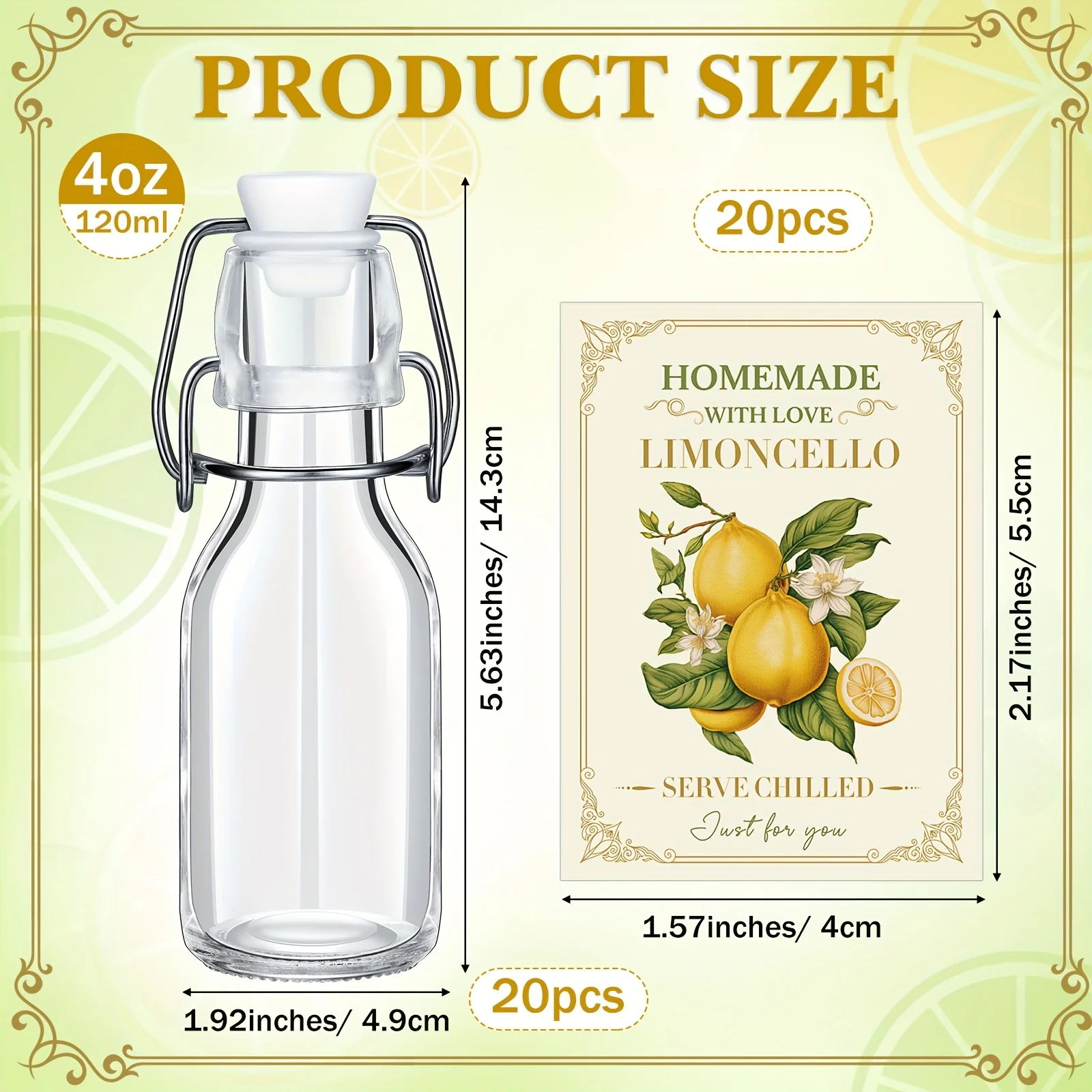20 Sets (Bottles & Lids) 4oz C – Beer & Wine Grab Bewertung und Preis