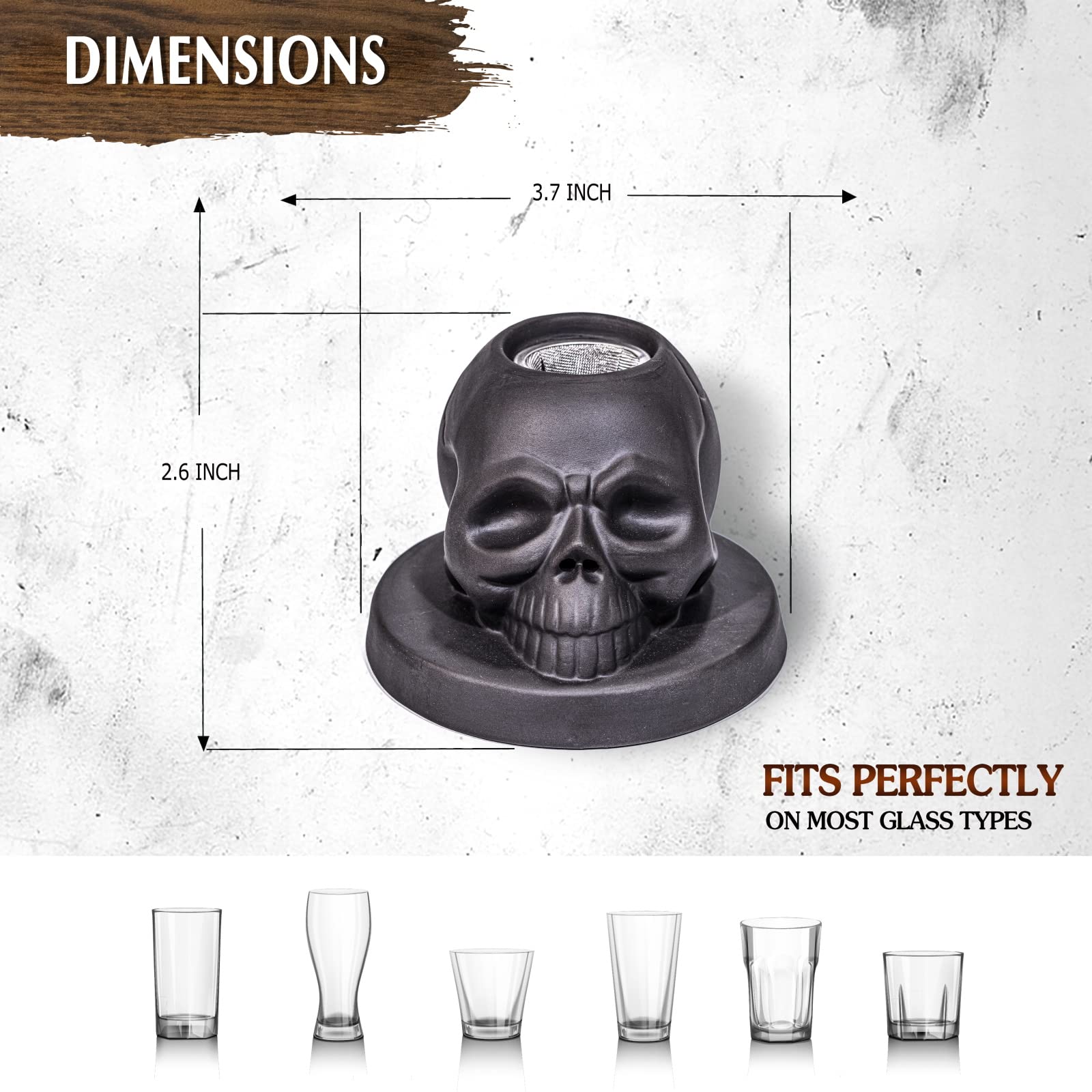 Cocktail Smoker Kit with 4 Fla – Whiskey Stone Set Bewertung und Preis