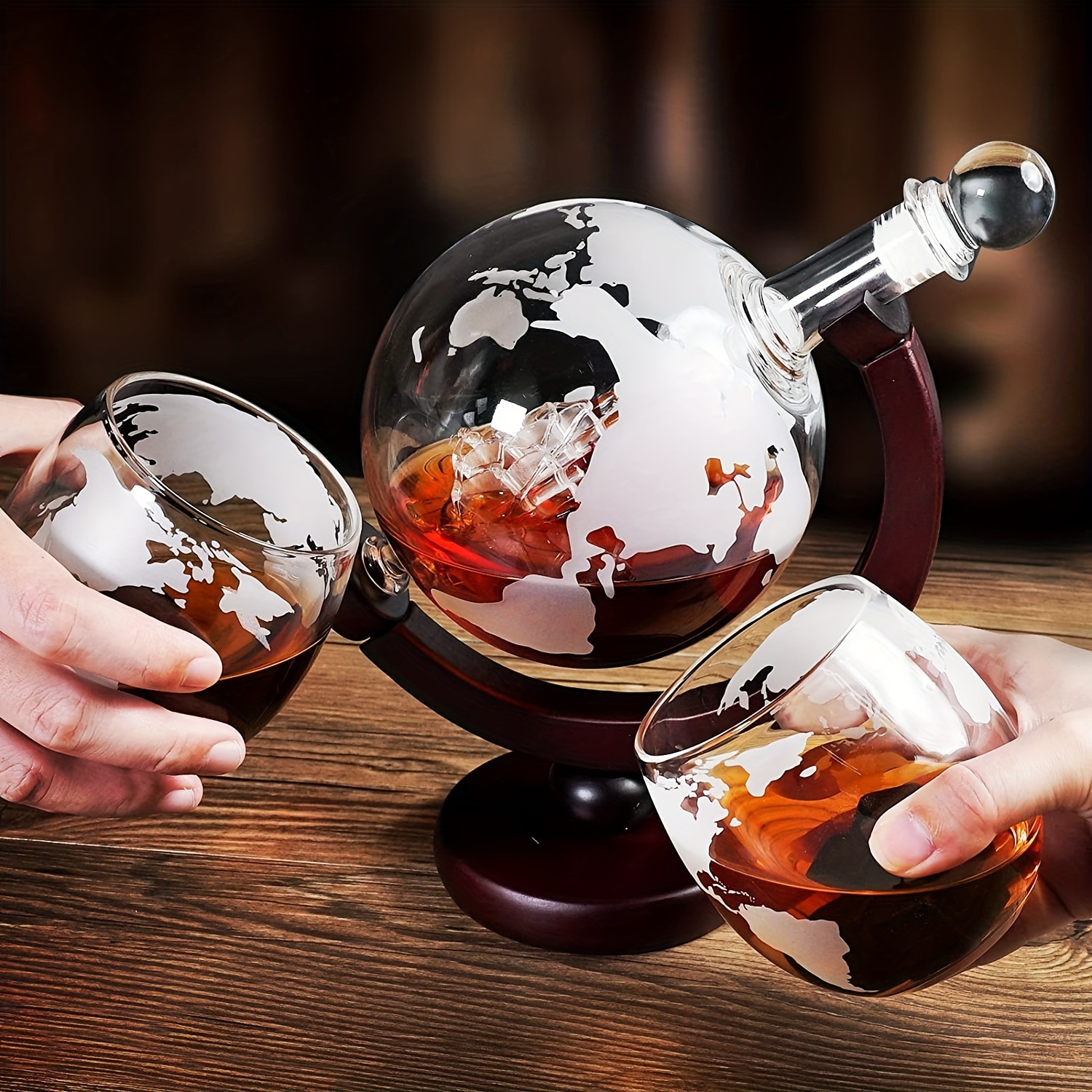 Creative Globe Decanter Set Ex – Whiskey Stone Set Bewertung und Preis