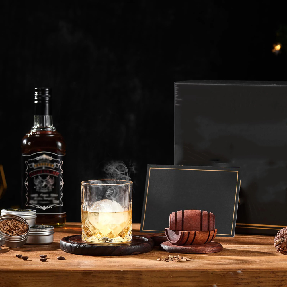 Cocktail Barrel Smoker Set Woo – Whiskey Stone Set Bewertung und Preis