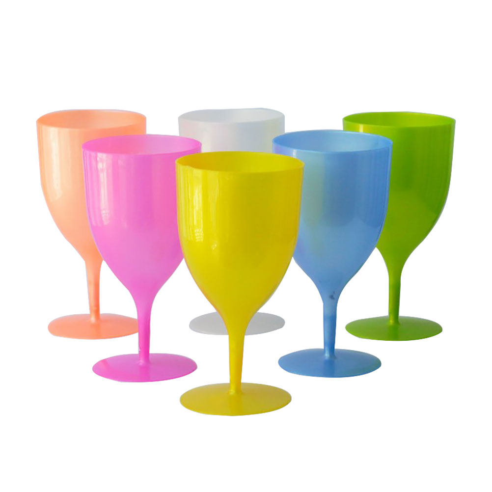 6Pcs Colorful Plastic Goblet S – Wine Beer The Whiskey Bewertung und Preis