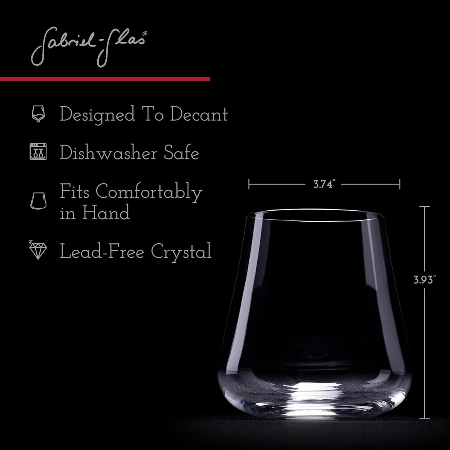 Stemless Crystal Wine Glasses  – Wine Beer The Whiskey Bewertung und Preis