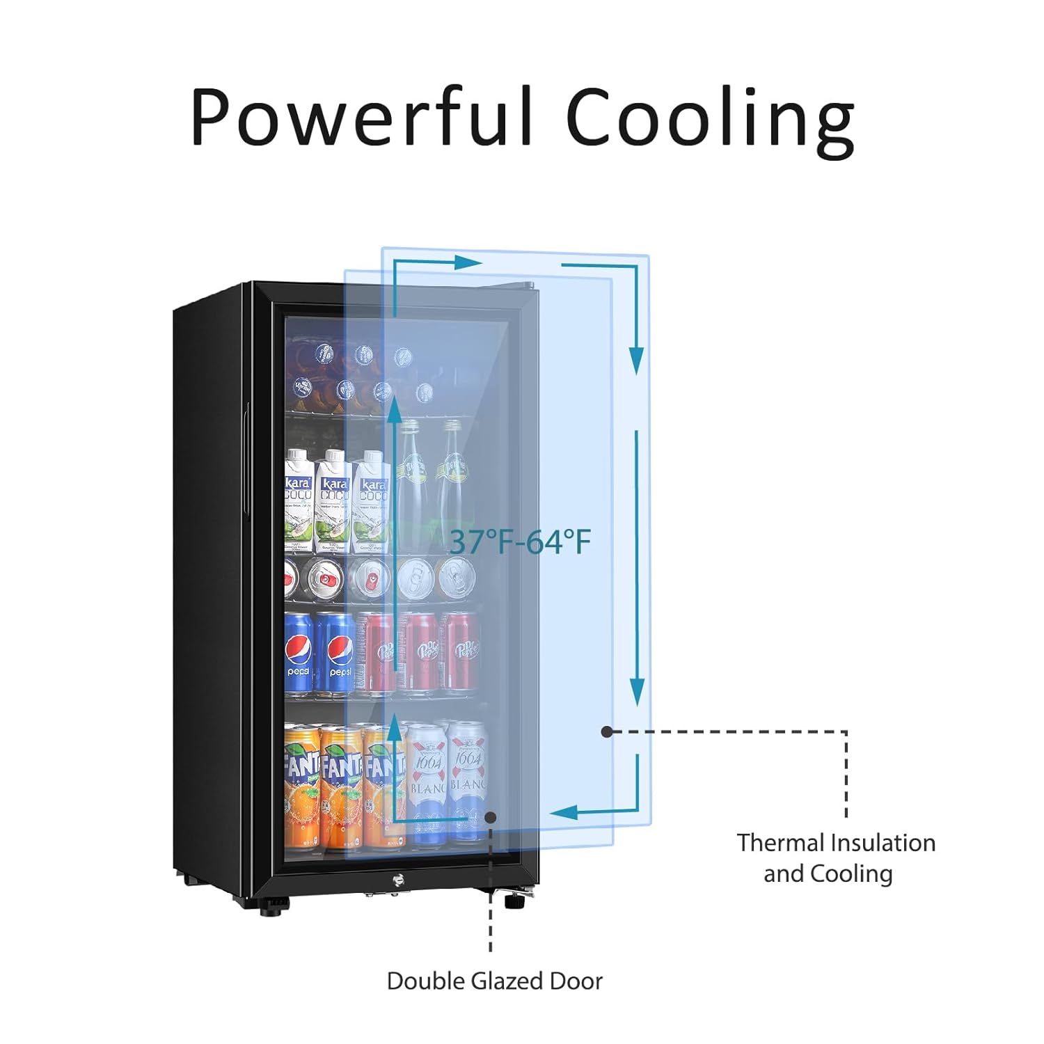 Beverage Refrigerator, 3.2 Cu. – Wine Beer Mini Fridge Bewertung und Preis