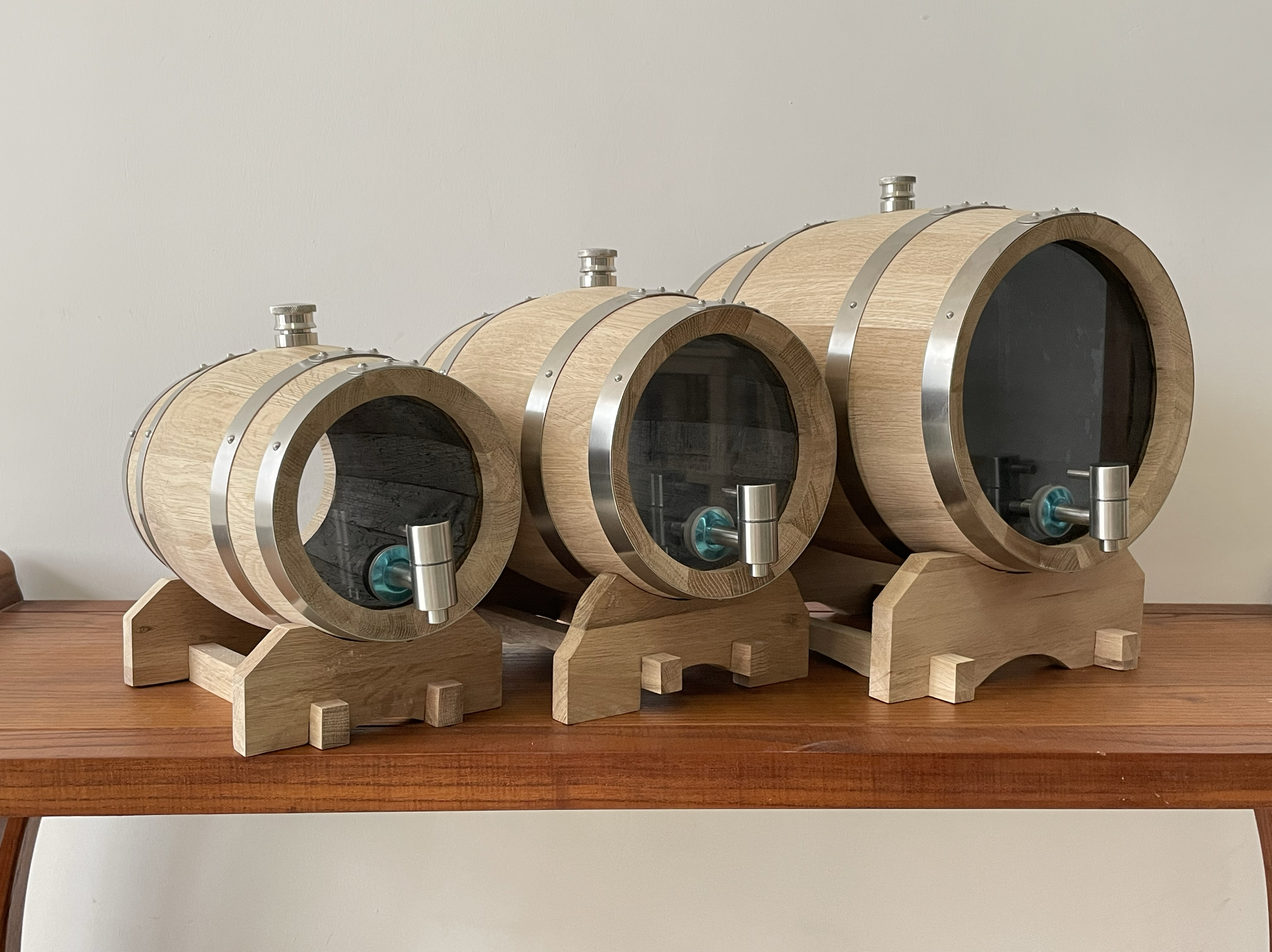 3L Double-sided Glass Wood Oak – Wine Draft Beer Bewertung und Preis