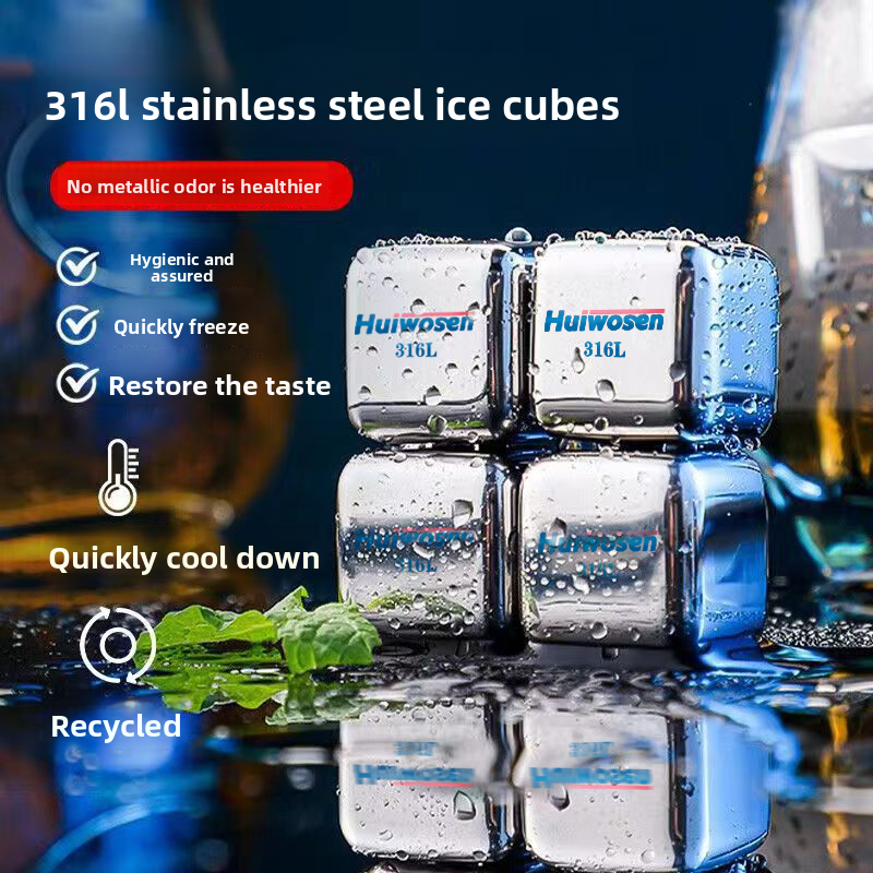 316 Stainless Steel Ice Cube R – Wine Beer The Whiskey Bewertung und Preis