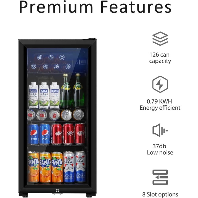 Beverage Refrigerator, 3.2 Cu. – Wine Beer Mini Fridge Bewertung und Preis