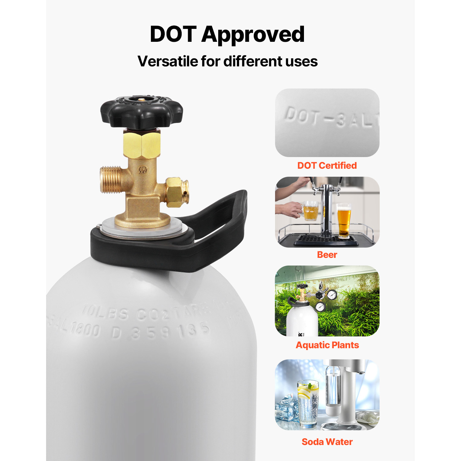 SucceBuy CO2 Tank 10 lbs New A – Beer & Wine Grab Bewertung und Preis