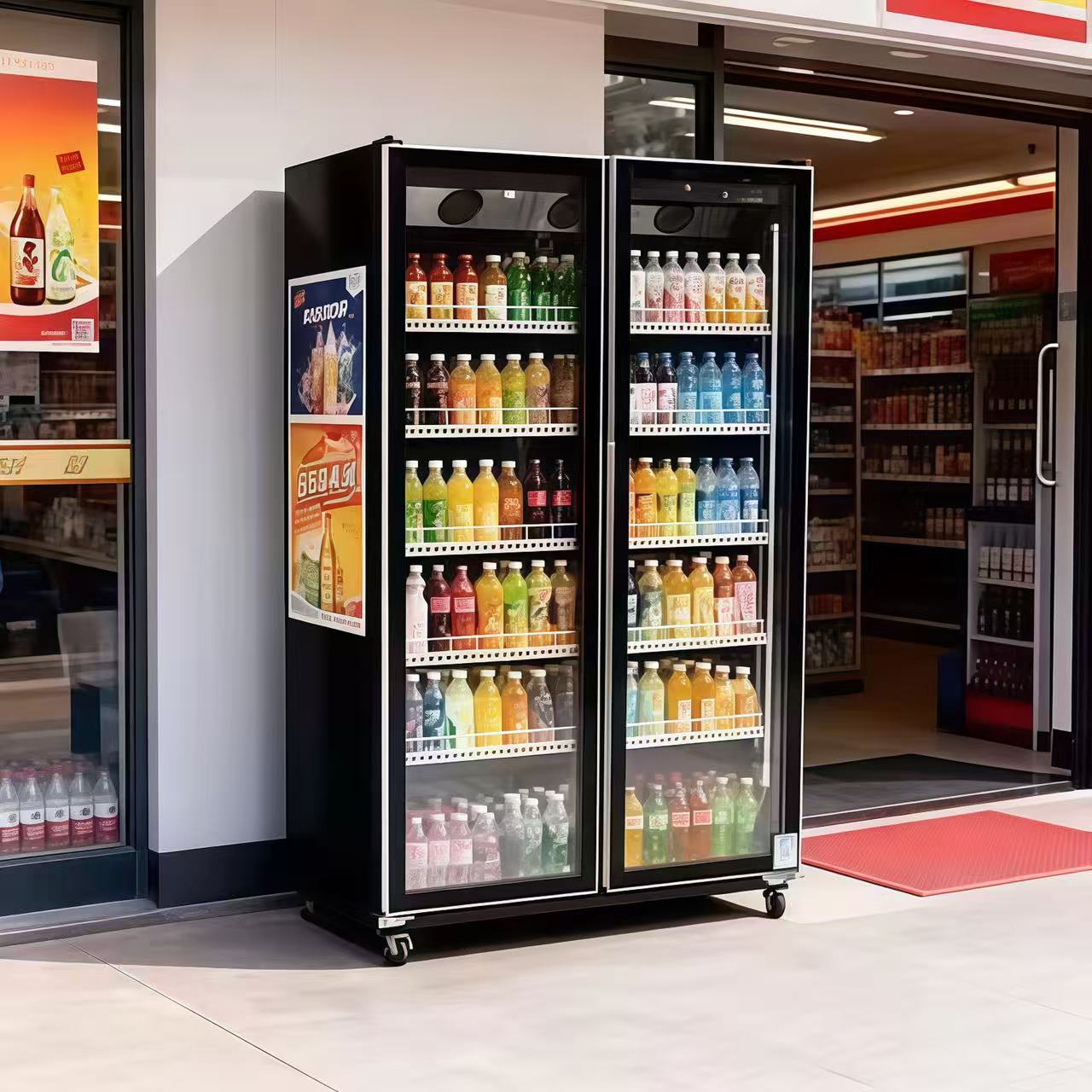 Double-door Air-cooled Refrige – Beer & Wine Grab Bewertung und Preis