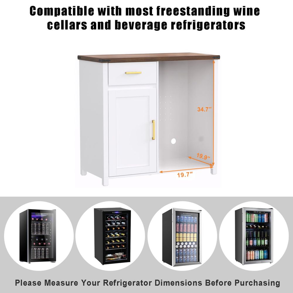 Coffee Bar with Mini Fridge Sp – Wine & Beer Emporium Bewertung und Preis