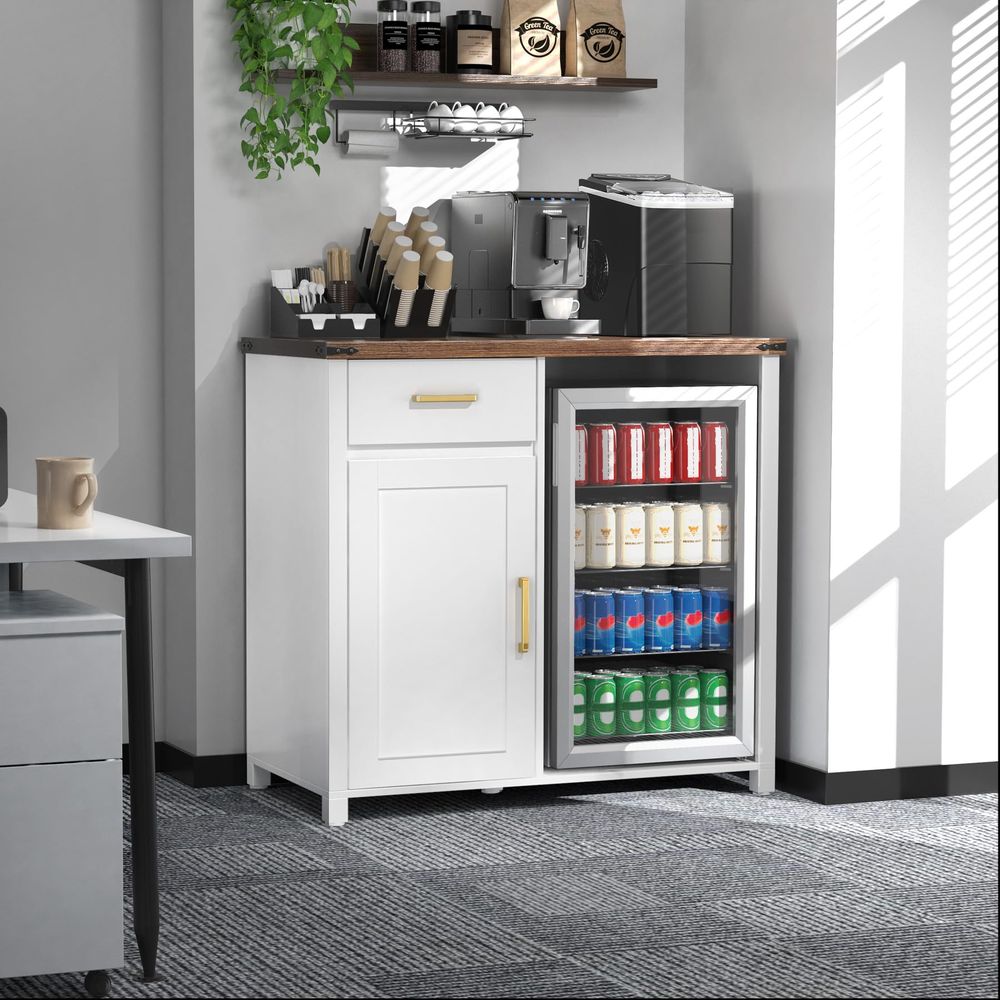 Coffee Bar with Mini Fridge Sp – Wine & Beer Emporium Bewertung und Preis